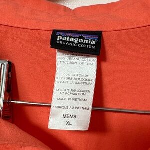 Patagonia Organic Cotton Polo Shirt - Vibrant Coral